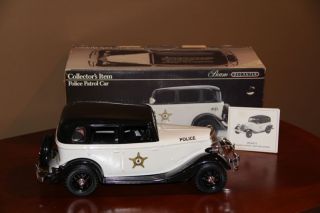 Police Patrol Car Jim Beam Decanter Collectible Unopened
