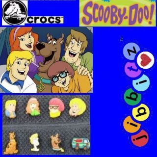 Crocs Jibbitz Scooby Doo Hanna Barbera Set See Bonus
