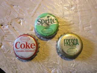 Jim Parker Baltimore Colts *All Three* Coke, Sprite and Fresca Bottle