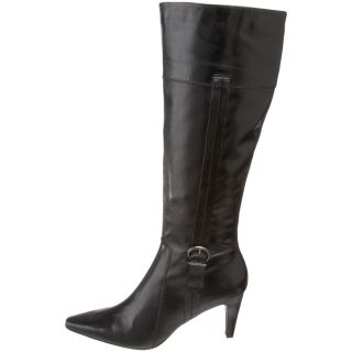 Circa Joan David Womens Black Energized Heels Boots 7 5 New