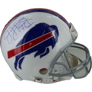 Jim Kelly Autographed HOF 02 Buffalo Bills Mini Helmet Steiner COA