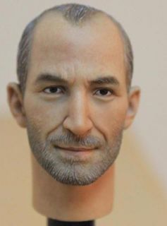 Custom 1 6 Steve Jobs Action Figure Head Sculpt Apple