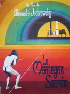  1974 Original French 47x63 Poster Alexandro Jodorowsky