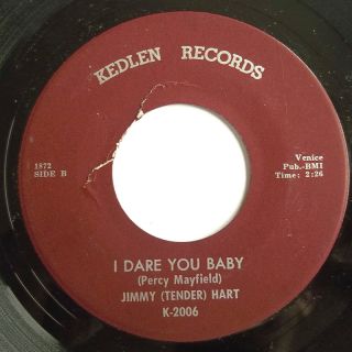 Northern 45 Jimmy Hart I Dare You Baby I Need You