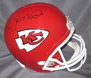 Joe Montana Autographed K C Chiefs Full Size Helmet