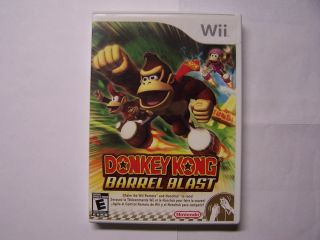 Nintendo Wii Donkey Kong Barrel Blast Complete Used