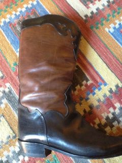  and Brown Womens Cowboy Boots by Joan and David Size 7 5