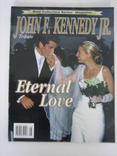 John F Kennedy Jr Tribute Gold Collectors Magazine
