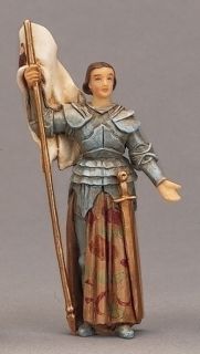 St Joan of Arc Statue with Prayer Card