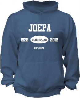 Joe Paterno Hooded Sweatshirt Football Hoodie Memorial Sweatshirt Penn