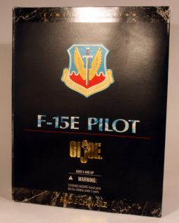 Gi Joe 81371 1996 FAO Schwarz F 15 Pilot 12 Figure with Box