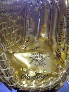 Joe Mauer Autographed Rawlings Mini Gold Glove