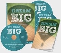 Joel Osteen Dream Big imagine a better tommorrow  CD/DVD  BRAND NEW