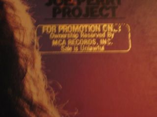 Joe Perry Project Signed Album LP PSA DNA Aerosmith
