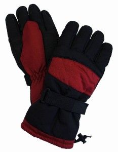 New Mens John Bartlett Winter Snow Ski Gloves Thinsulate Fleece Lined