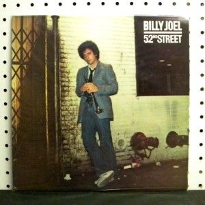 Billy Joel 52nd Street 1978 Vinyl LP Excellent EX