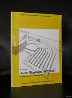 Dutch architecture, Bauhaus # JOHAN NIEGEMAN 1902 1977 # 1979, vg++