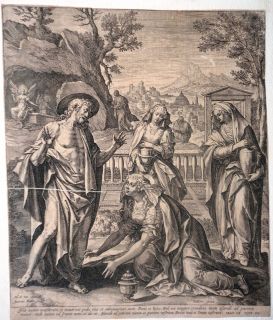 Martin de Vos C 1532 1603 Johann Sadeler I 1550 1600 Noli Me Tangere