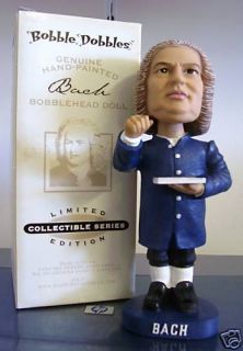 Johann Sebastian Bach 2002 Limited Edition Composer Bobble Bobblehead