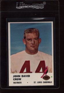 1961 Fleer 23 John David Crow 584409