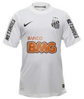 New Santos Nike 2012 Home Customisable Name Number Jersey Shirt