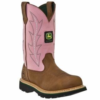 John Deere Ladies Wellington Cowboy Boots Size 6 10