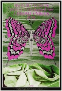  Poster Psychedelic Art Iron Butterfly Lou Reed John Cale Nico