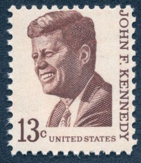 US 1287 Mint NH VF XF 13c John F Kennedy
