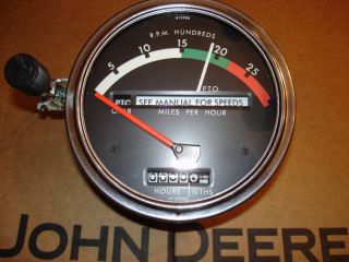 John Deere 2510 3020 5020 4020 Tachometer Tach New