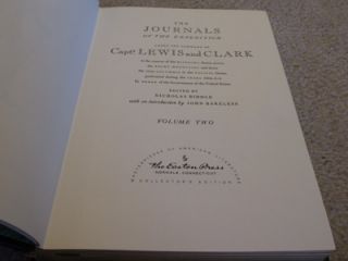  of The Lewis and Clark Expedition Biddle 1962 2V Set RARE