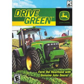 John Deere Drive Green Farm Sim Simulation PC Game Brand New SEALED