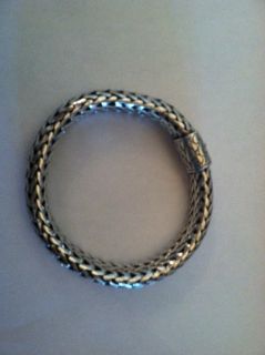 John Hardy Sterling Silver 9 Rope Bracelet