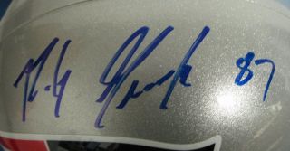 Rob Gronkowski Autographed Signed Full Size Replica Patriots Helmet PSA DNA  
