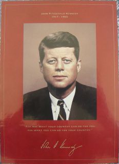John F Kennedy Commemorative Coin and Stamp Portfolio  
