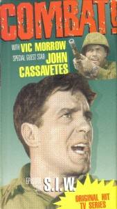 VHS Combat T V Show Vic Morrow Guest John Cassavetes  