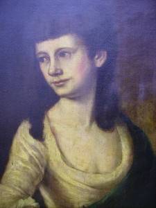 Large British Queen Anne Period Society Portrait  