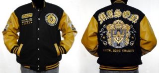 Mens Mason Masonci Varsity Jacket New L 6X Mason Jacket  