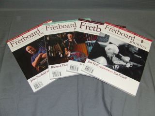 Fretboard Journal Guitar Book Lot Jim Hall John Scofield Richard Thompson  