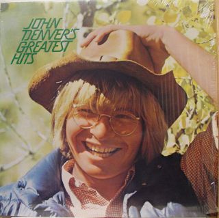 JOHN DENVER greatest hits LP VG AQL1 0374 Vinyl Record  