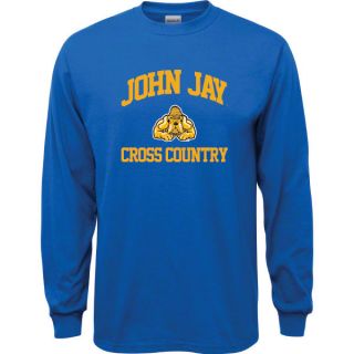 John Jay College of Criminal Justice Bloodhounds Royal Blue Youth Cross Count  