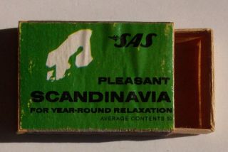 1960s Matchbox Scandinavian Airlines SAS Sweden  