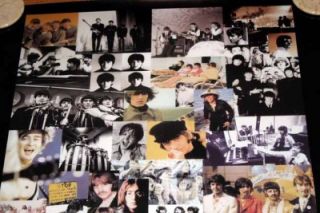 The Beatles 1962 1970 Collage Poster McCartney John Lennon George Harrison Ringo  