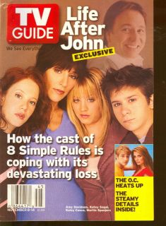 2003 TV Guide 8 Simple Rules John Ritter The O C  