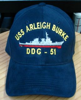 USS John Paul Jones DDG 53 Embroidered Hat Cap  