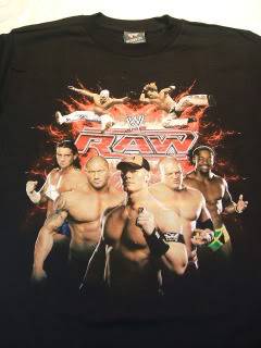 WWE Raw John Cena Wrestling T Shirt Youth Small  