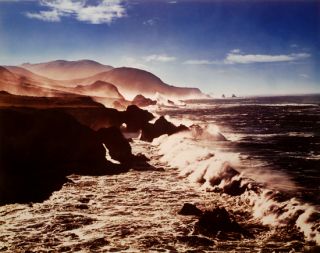 1958 Cole Weston Surf and Headlands 16"x20" Photograph not Digital  