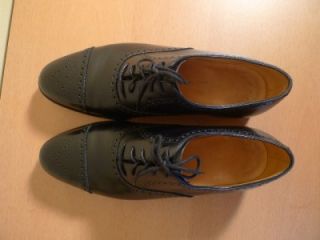 JOHN LOBB Seymour Handmade Brogues Captoe Shoes Size UK 8 E US 9 8695 Last  