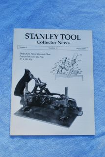 Stanley Tool Collector News 13 Folding Rules Planes Levels by John Walter  