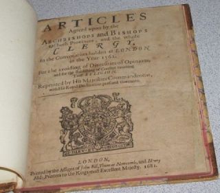 Very RARE 17th Century Book Antique Antiquarian 1600s  