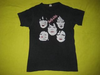 Original New York Dolls 70s Vtg T Shirt Johnny Thunders  